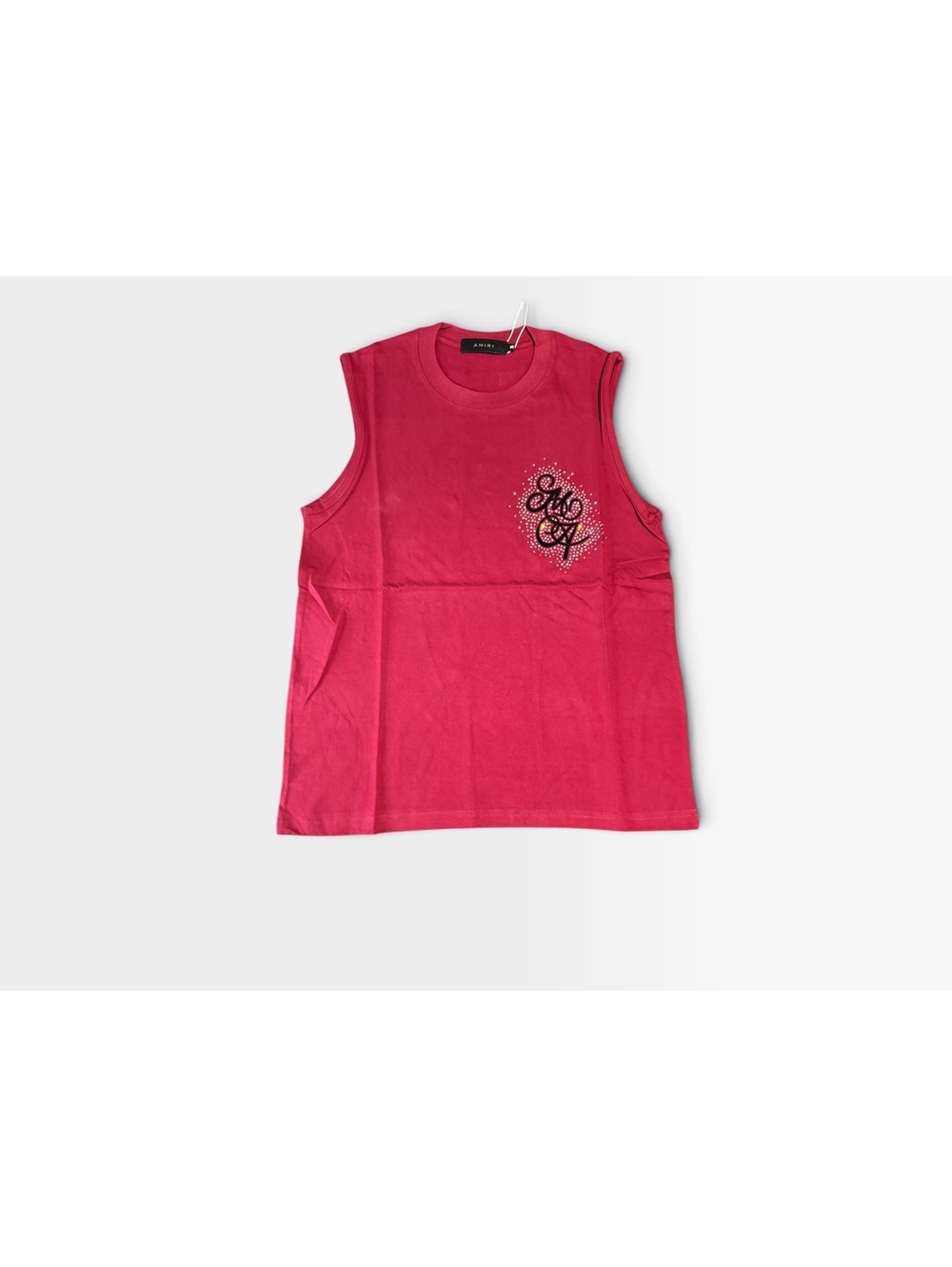 Amiri Red sleeveless top